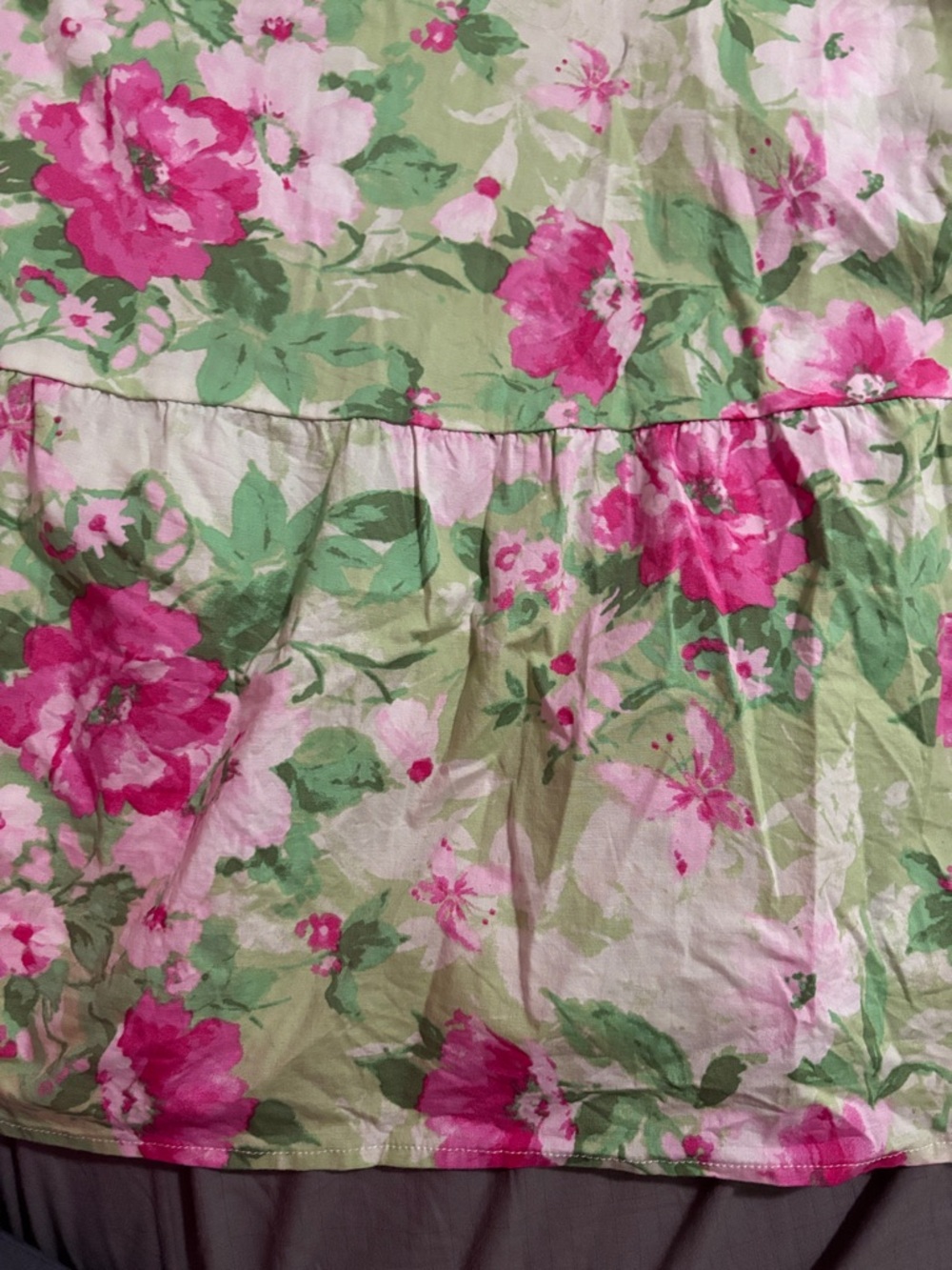 TORRID 2 Pink & Green Floral Sundress A101 b - Picture 9 of 9